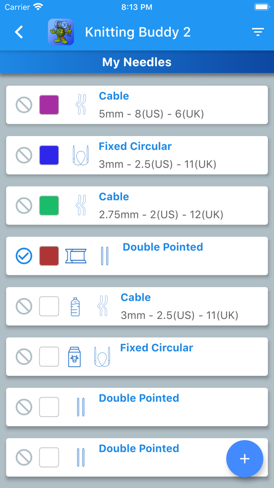 #8. Knitting Buddy 2 (iOS) 由: Colorwork Apps