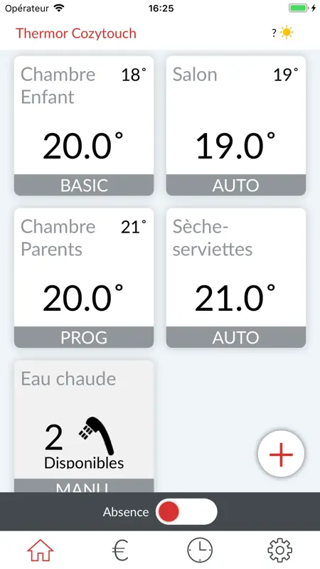 THERMOR COZYTOUCH screenshot 2 of 6