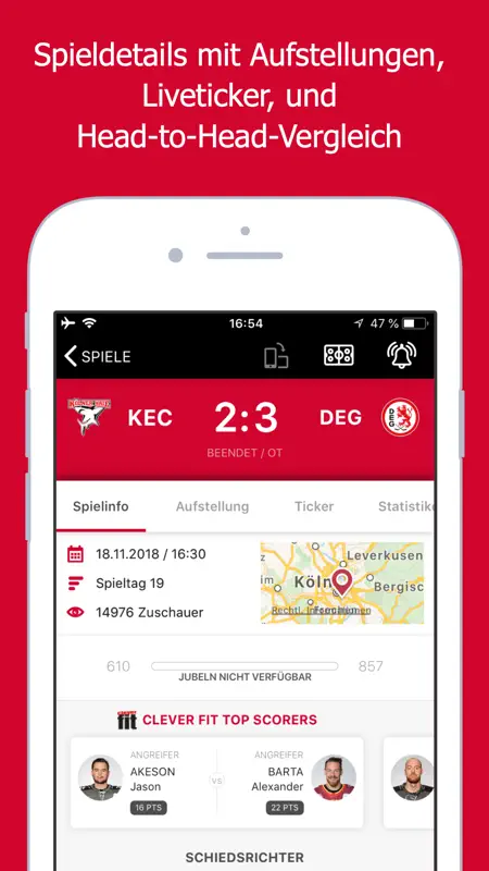 Deutsche Eishockey Liga screenshot 2 of 6