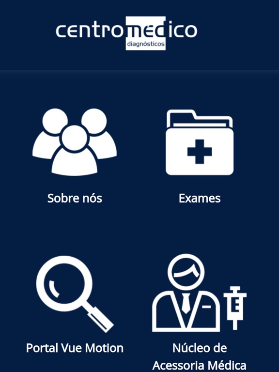 Centro Médico Sorocaba iPad screenshot 1 - Medical app