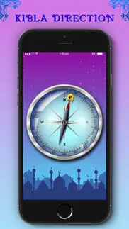 qibla direction & compass iphone screenshot 2
