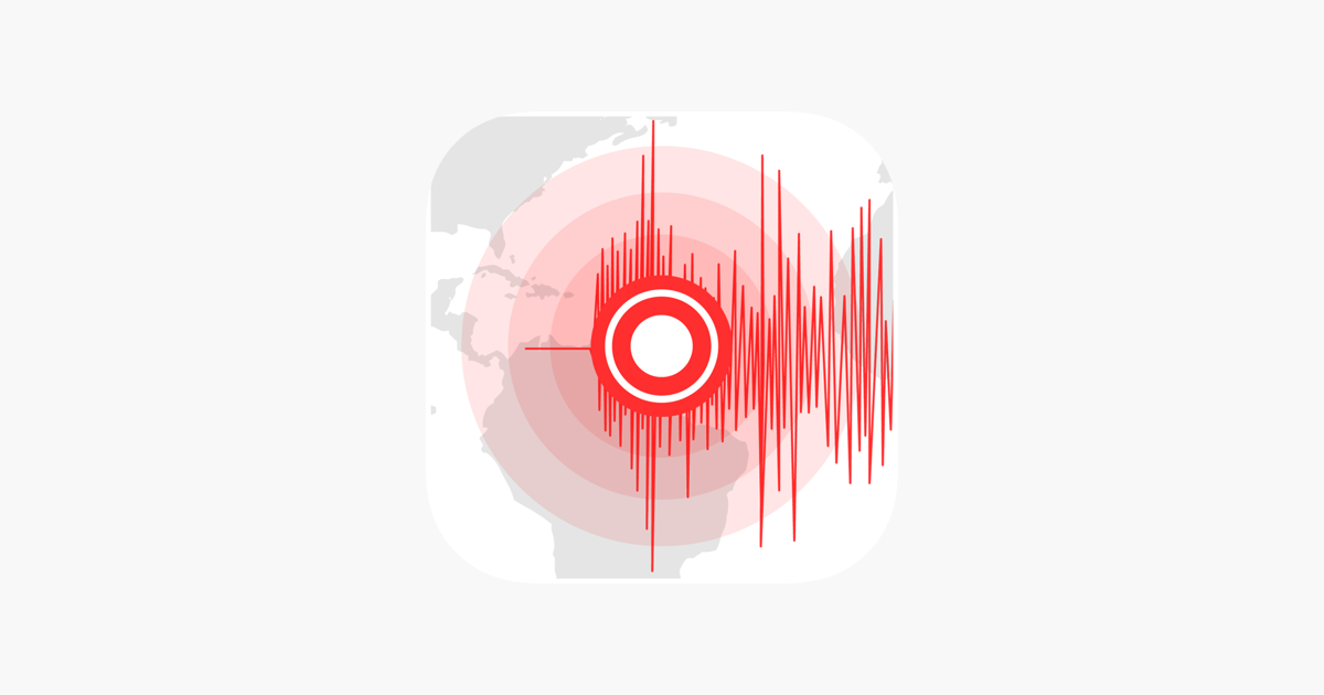 Earthquake map key