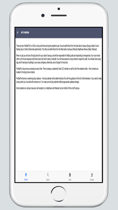 Screenshot #2 pour UHD A-Z Response Protocols