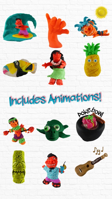 Screenshot #3 pour Aloha Hawaii Stickers