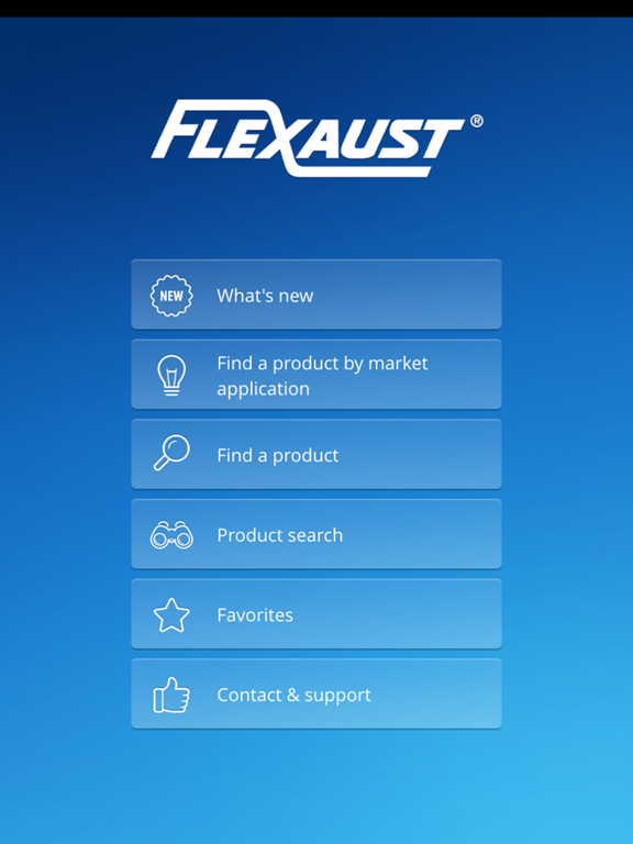 Flexaust Connect iPad screenshot 1 - Business app