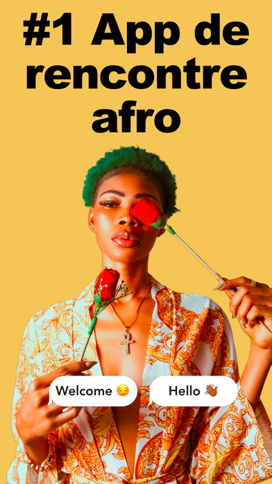 Screenshot #1 pour Afrosmeet – App de rencontre