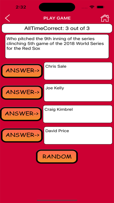 Trivia for Boston Red Sox Fans Screenshot