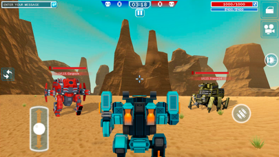 Blocky Cars - tank games Screenshot