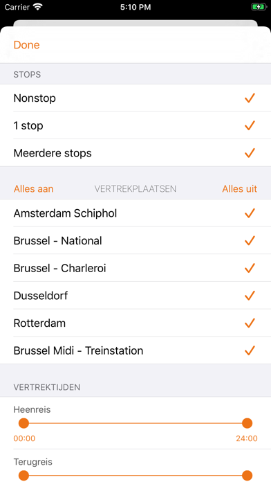 App screenshot