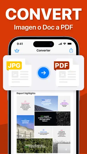 Captura de pantalla de PDF en iPhone 3