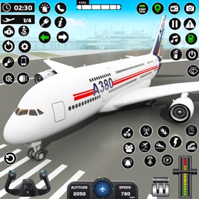 螢幕擷取畫面 (9) Airplane Flying Simulator 3D