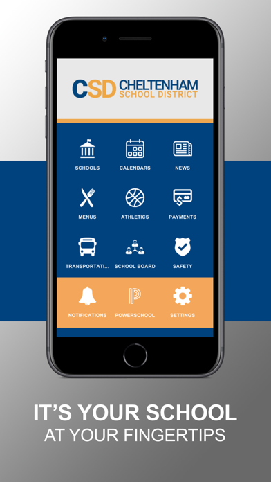 Cheltenham School District app screenshot
