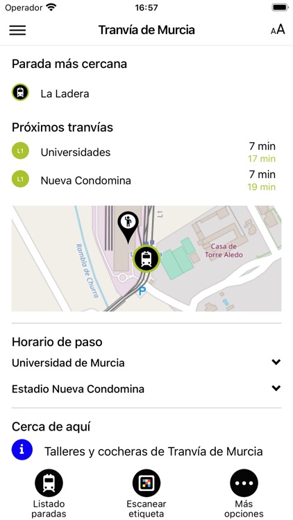 TDM App Tranvía de Murcia