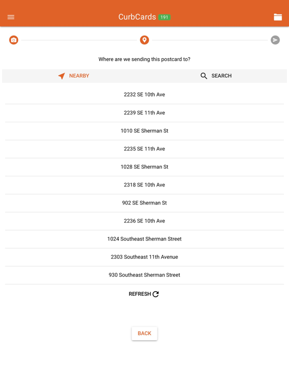 CurbCards iPad screenshot 4 - Business app