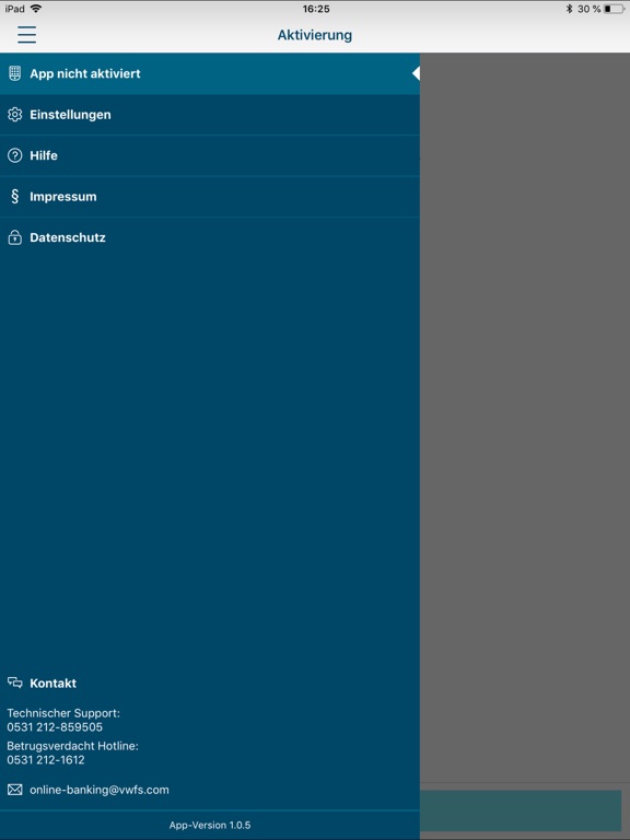 Screenshot #4 pour Volkswagen Bank photoTAN