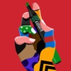 Color by number. For adult icon