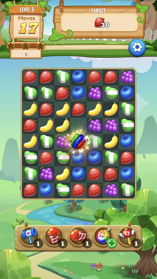#4. Juice Pop Mania : Fruit Burst (iOS) 来自: Puzzle Mania Studio