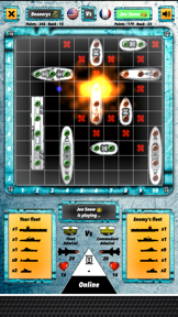 Sea Battle Board Game screenshot