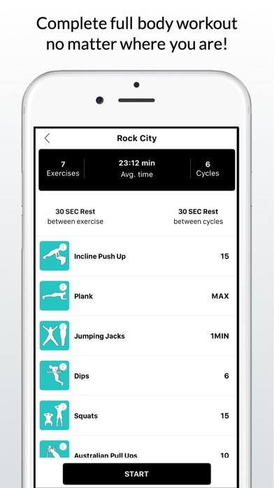Screenshot #3 pour Calisthenics Workout Routines