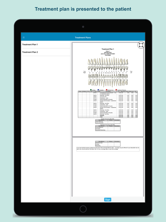 eClipboard 24 iPad screenshot 8 - Medical app