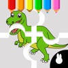 Dinosaur puzzle Doodle Colorin - iPadアプリ