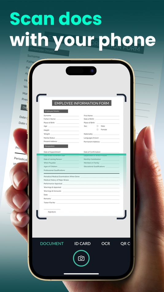 #1. Doc Scanner . (iOS) 由: Himanshu Rupareliya