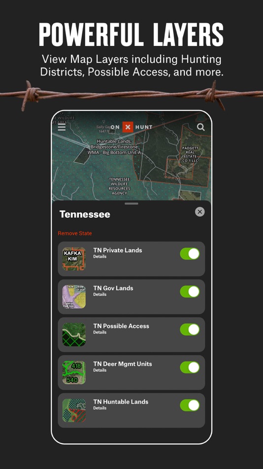 #7. onX Hunt: GPS Hunting Maps (iOS) 由: onXmaps, Inc.