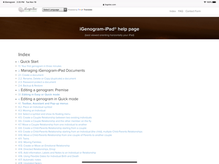iGenogram: Genogram Editor screenshot 9