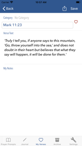 Prayer Prompts Journal screenshot