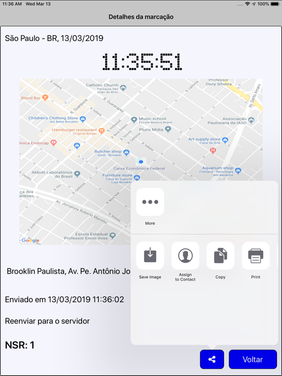 Nexus Mobile iPad screenshot