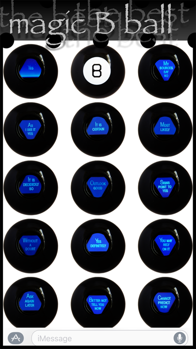 Magic B Ball iPhone screenshot