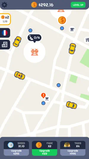 Taxi Idle 2D screenshot 1