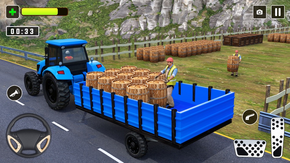 #3. Tractor Games Trailer Pull 3D (iOS) 由: Uma Maheswarao Bollimuntha