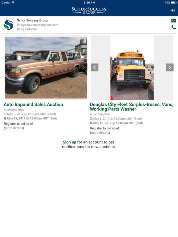 Schur Success iPad screenshot 3 - Business app