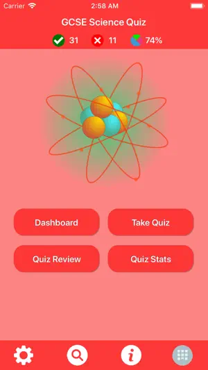 GCSE Science Quizzes screenshot 1
