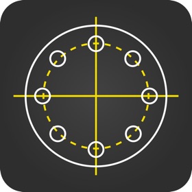 螢幕擷取畫面 (3) Flange Hole Marker Calculator