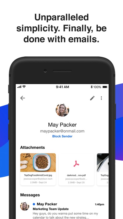 OnMail: Private & Secure Email screenshot-3