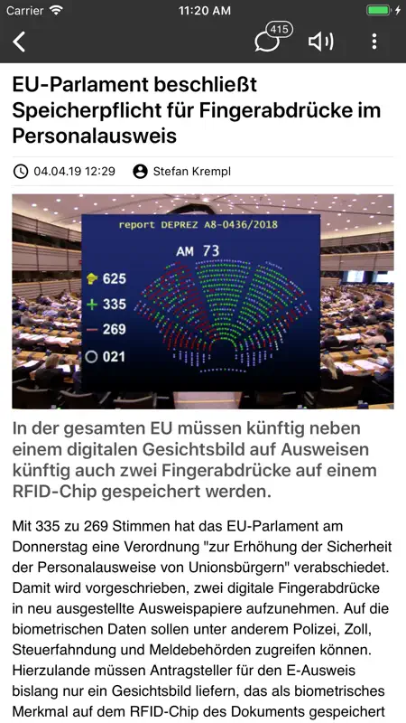 heise online | IT-News screenshot 4 of 6