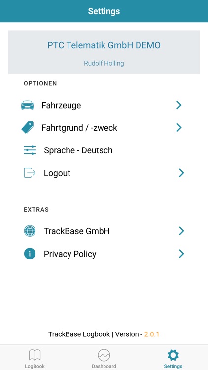 TrackBase eFahrtenbuch screenshot-3