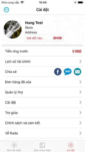 RadaPartner screenshot 2