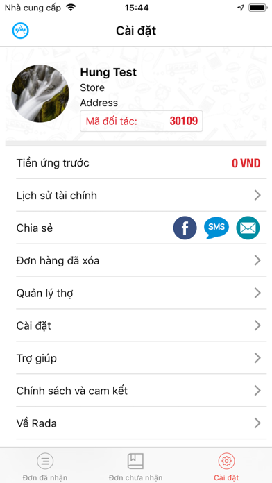 Screenshot #2 pour RadaPartner