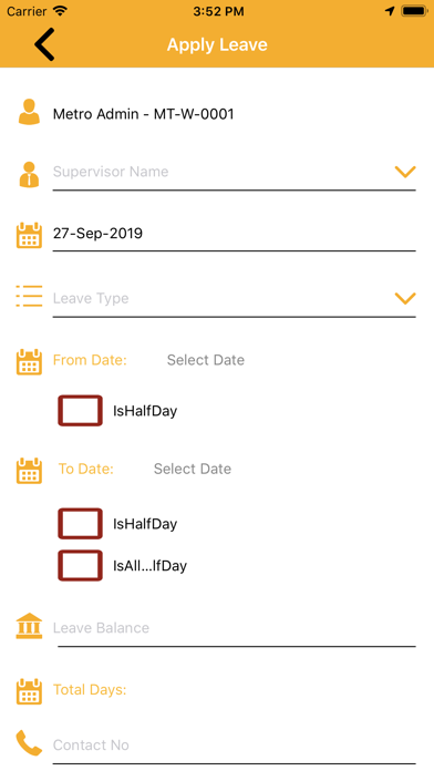 Metro HRMS Screenshot 5 of 5