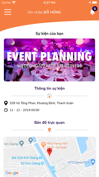 Connect Event Screenshot