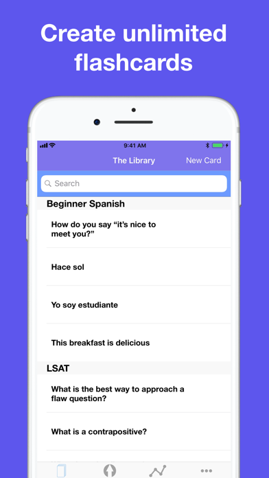 Screenshot #1 pour SwiftCard: Flashcard Maker