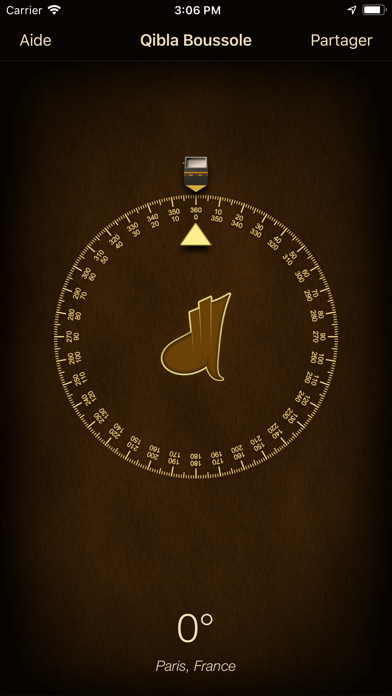 Screenshot #1 pour iSalam: Qibla Boussole