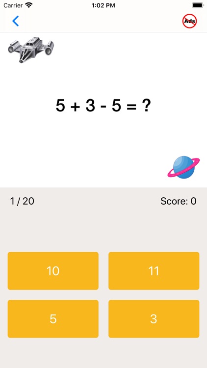 First Grade Math Quiz screenshot-5