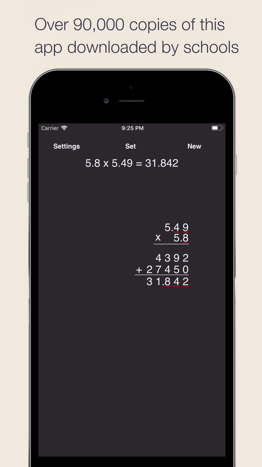 #5. Long Multiplication (iOS) By: Esa Helttula