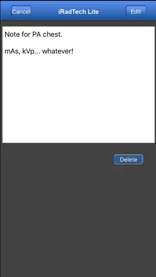 IRadTech Lite iPhone Screenshot 5