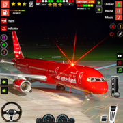 Airplane Flight 3D: Pilot Game