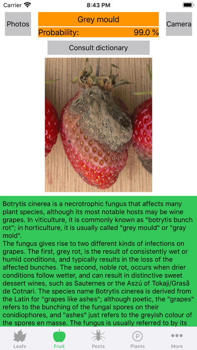 Plant diseases and pests Screenshot